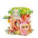 MACTANO Pen Holder Mini Building Block Set Tree House Pencil Pot Building Brick Kit Toy Multi Color