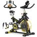 Pooboo Exercise Bike Cardio Stationary Cycling Bicycle Magnetic Resistance Cycle Bicycle with LCD Monitor & Ipad Mount forIndoor Home Workout Weight up to 360 lbs
