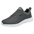 gvdentm Mens Tennis Shoes Men s Running Shoes Fashion Sneakers Lightweight Breathable Workout Casual Sports Shoes Grey 12