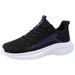 gvdentm Slip On Shoes Women Womens Sneakers Tennis Shoes Women Workout Running Walking Gym Fashion Shoe Purple 7.5