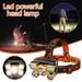 Camping Light on Clearance Five Headlights Strong Light Super Bright Rechargeable Fishing Light Long Shot Super Bright-mounted LED Minerâ€™s Lamp Flashlight