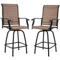 Sophie 2 Piece High Bar Relaxing & Comforatble Swivel Stool Chairs