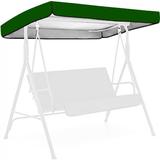 EQWLJWE Outdoor Swing Canopy Replacement Waterproof Patio Chair Top Cover for Swing 2 & 3 Seater Garden Porch Seat Furniture Sun Shade Patio Swing Hammock Top Sunproof Cover for Patio Garden Yard