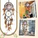 Ploknplq Wind Chimes Home Decor Dream Catching Wind Chime Wolf Head Oil Painting Dream Catching Wind Chime Home Room Wall Decoration Outdoor Wind Chime Dream Catchers