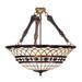 Meyda Tiffany 30468 3 Light Inverted Large Pendant