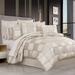 Brando II Comforter Set Ivory, King, Ivory