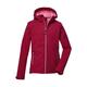 Softshelljacke KILLTEC "KOW 168 GRLS SFTSHLL JCKT" Gr. 164, pink Kinder Jacken Softshelljacken