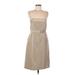 J.Crew Casual Dress: Tan Dresses - Women's Size 8 Petite