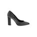 Joe's Jeans Heels: Pumps Chunky Heel Cocktail Black Shoes - Women's Size 8 - Pointed Toe