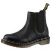 Chelseaboots DR. MARTENS "Virginia 2976", Damen, Gr. 39, schwarz, Leder, Elastischer Einsatz, unifarben, casual, Schuhe, Chunky Boots, Plateau Schuh, Boots mit herausnehmbarer Innensohle
