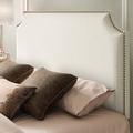 Wayfair Custom Upholstery™ Melissa Upholstered Panel Headboard Upholstered, Wood | King FDB381C8BF194C18A9A4D463784D829A