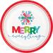 Creative Converting Merry Everything Christmas Paper Plates, 24 ct | Wayfair DTC366985DPLT