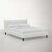 Joss & Main Ames Standard Bed Upholstered/Metal/Polyester in Gray | Full | Wayfair DC7C93146B02447AB6FFDAC6E7844B28