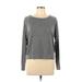 Forever 21 Long Sleeve T-Shirt: Gray Tops - Women's Size Large