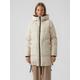 Steppjacke VERO MODA "VMOSLO 3/4 DOWN JACKET" Gr. XL, beige (oatmeal) Damen Jacken Steppjacken