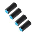 Hemoton 4pcs Microphones Battery Cover Wireless Mic Battery Screw on Cover Microphone Cover for Shure PGX2/4SLX24/SM58/PG58/BETA58 (Blue)