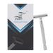 Pearl Shaving Double Edge Safety Razor (SS-01 CC-CHROME) made with Brass Metal- Classic & Traditional Safety Razor | 10 Platinum Coated Razor Blade Refills | Valentine s