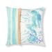 18" x 18" Mermaid 2 Embroidered Throw Pillow