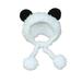 NUOLUX Panda Bear Dog Costume Neck Ear Warmer Headband Protector for Cat and Dog Size S