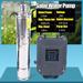 270W 3 DC Deep Well Solar Water Pump Submersible Max.Head 100m/328ft + MPPT Controller 24V 1800L/H