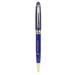 Trendy Zone 21 USMC Ballpoint Pen and Letter Opener Set Black Ink Ballpoint Pen Packed in Gift Box Blue with Gold Accents and Marines Logo