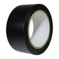 T.R.U. CVT-536 Black Vinyl Pinstriping Dance Floor Tape: 2 in. wide x 36 yds. Several Colors