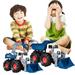Godderr Kids Toddlers Large Construction Excavator Toys Boys Inertia Car Toys Gift for Baby 3+ Years Old Bulldozer Toys
