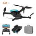 Riguas 4K Drone Foldable Quadcopter Toy GPS Altitude Hold Obstacle Avoidance 2.4GHz Remote Control Aircraft Compatible Camera Aerial Photography Brushless Motor Drone Toy