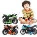 Esaierr Kids Motorcycle Toys Toddler Inertia Motorcycle Racing Car Toys 3-8 Year with Sound and Light Toys Motorcycles for Boy Toys Gifts