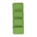 Wall mounted planting bag 4-Pockets Vertical Wall Mounted Planting Bag Creative Garden Planter Non-woven Green Automatic Watering Plant Wall Planting Pot Bag Pouch Container Hanger for Outdoor Indoo