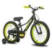 JOYSTAR NEO BMX Kids Bike for Boys Ages 7+ with Training Wheels 20 Black