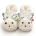 eczipvz Baby Shoes Children Baby Shoes Boys and Girls Cotton Shoes Cotton Velvet Warm Hook Loop Solid Color Soft and Baby Bowling Shoes (E 4 )