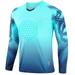Alvivi Youth Boys Football Goalkeeper Shirts Padded Long Sleeve Goalie Soccer Jersey Sportswear Sky Blue 9-10