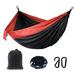 Anself Camping Double Hammock for 2 Persons Portable Hammock for Hiking Backpacking Traveling Backyard Patio