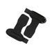 Lifting Wrist Straps Weight Lifting Hooks Palm Protection Hand Grips Weightlifting Gloves for Fitness Kettlebells Strength Training Unisex black