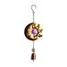 Spring Savings Clearance Items Home Deals! Zeceouar Clearance Items for Home Sun Wind Chimes Luminous Metal Crafts Ornaments Garden Balcony Pendants