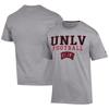 Men's Champion Gray UNLV Rebels Football Jersey T-Shirt