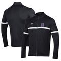 Men's Under Armour Black Northwestern Wildcats 2023 Assist Warm Up Full-Zip Jacket