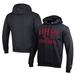 Men's Champion Black UNLV Rebels Football Eco Powerblend Pullover Hoodie