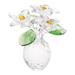 NUOLUX 1pc Crystal Craft Vase Decor Creative Craft Desktop Vase Decor Scene Ornament