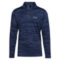 Men's Levelwear Navy Tampa Bay Rays Gear Insignia 2.0 Quarter-Zip Pullover Top