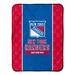 Chad & Jake New York Rangers 30" x 40" Personalized Baby Blanket