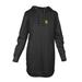 Women's Levelwear Black San Diego Padres Cover Insignia 2.0 Hoodie Dress