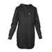 Women's Levelwear Black San Francisco Giants Cover Insignia 2.0 Hoodie Dress