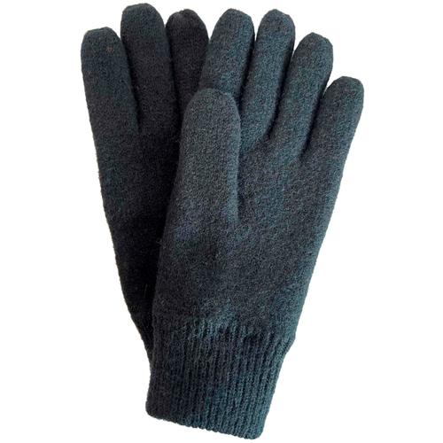 Strickhandschuhe KESSLER Gr. L, grau (grey melange) Damen Handschuhe wind- und wasserabweisend, Strickbund