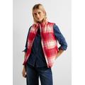 Steppweste CECIL Gr. L (42), rot (casual red) Damen Westen Kurzwesten