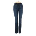 Joe's Jeans Jeggings - High Rise Skinny Leg Denim: Blue Bottoms - Women's Size 25 - Dark Wash