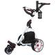 Caddymatic V2 Electric Golf Trolley / Cart (36 Hole Lithium Ion battery) With Auto-Distance Functionality White