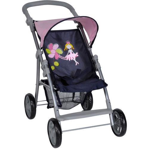 „Puppenbuggy KNORRTOYS „“Liba – Princess Blue““ Puppenwagen blau (princess blue) Kinder Puppenwagen -trage“