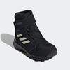 Winterstiefel ADIDAS TERREX "TERREX SNOW HOOK-AND-LOOP COLD.RDY WINTER", Gr. 40, schwarz-weiß (core schwarz, chalk weiß, grau four), Textil, Synthetik, sportlich, Schuhe, wasserdicht und wärmend